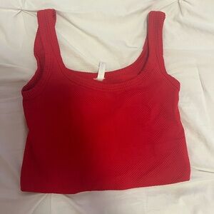 Nikibiki fire red tank top S perfect condition